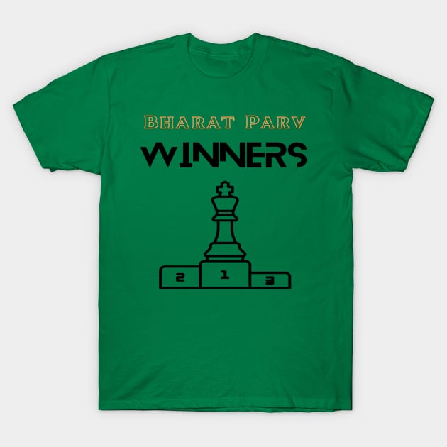 Bharat Parv - Chess Winners T-Shirt by Bharat Parv